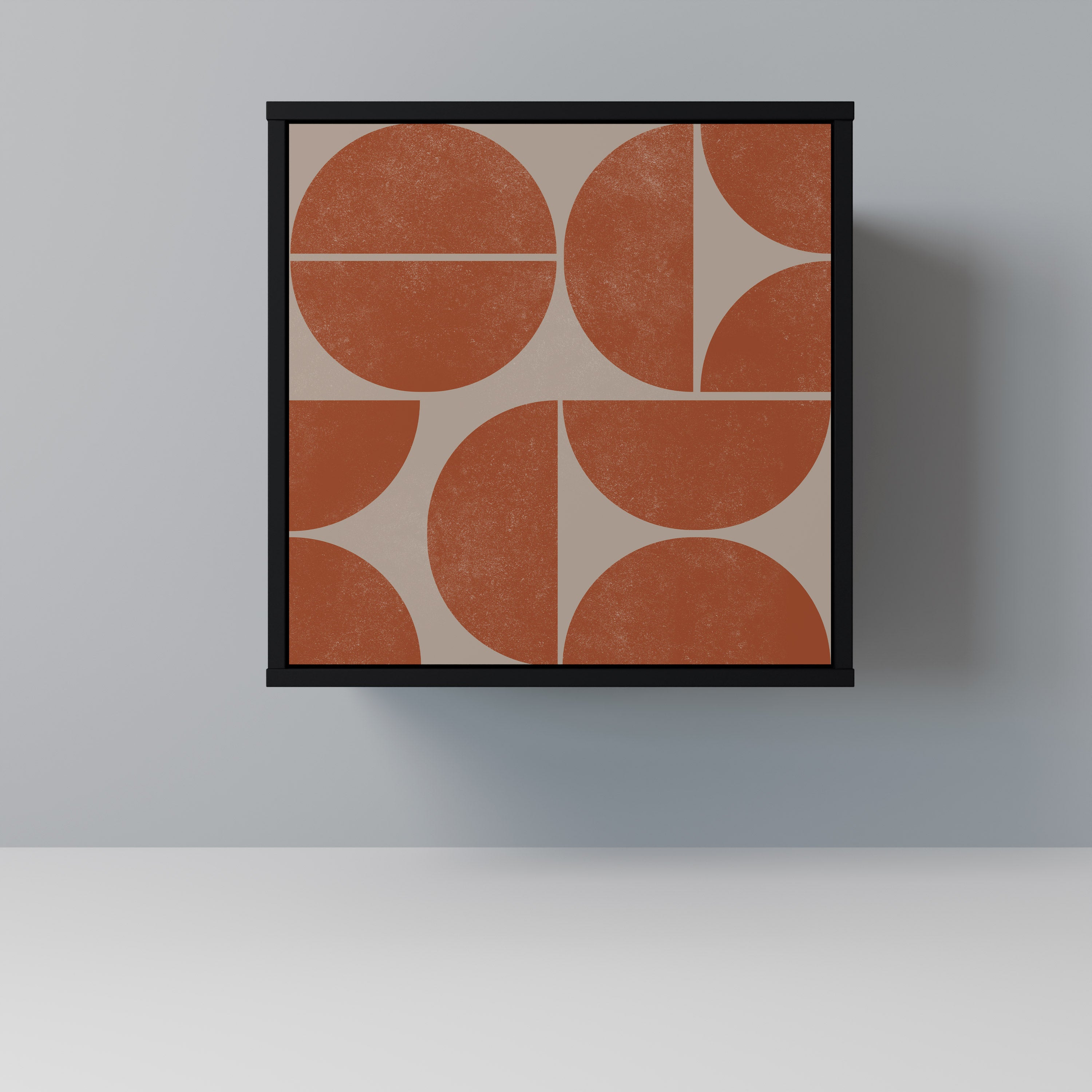 REPETITION COMPULSION Sideboard mit 1 Tür in Schwarz