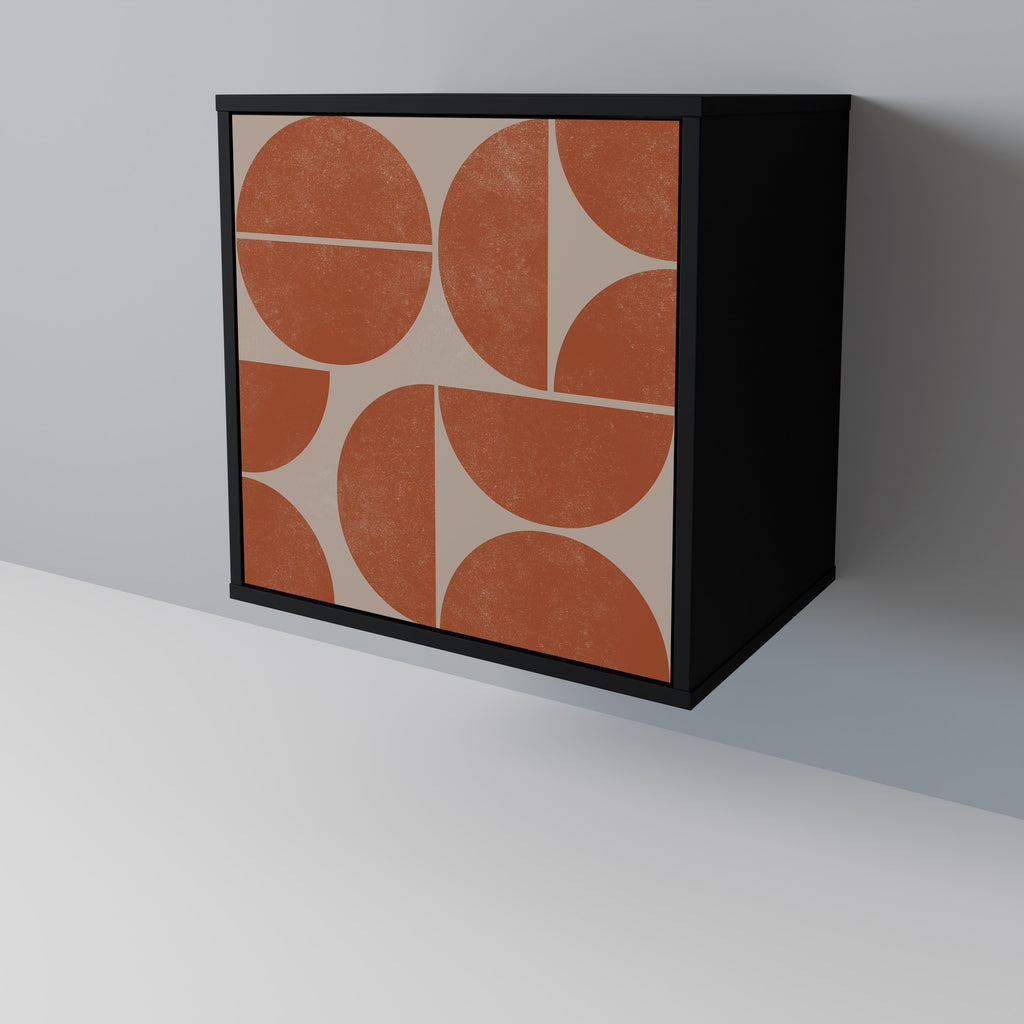 REPETITION COMPULSION Sideboard mit 1 Tür in Schwarz