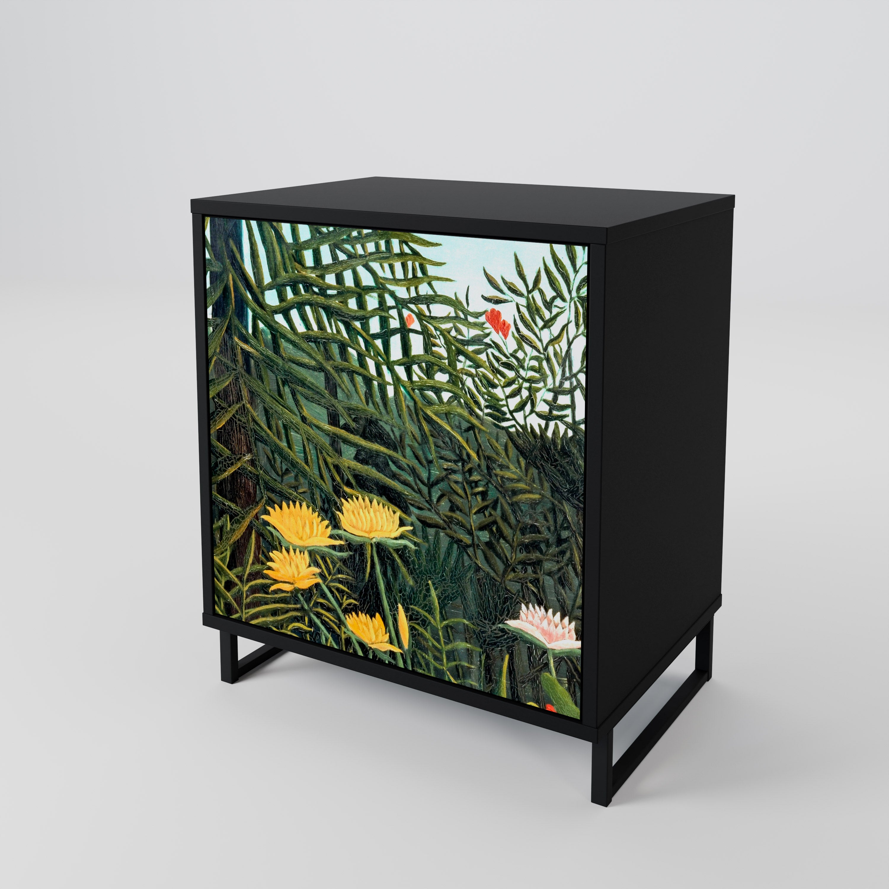 VIRGIN FOREST WITH SUNSET 1-Door Sideboard