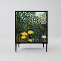 VIRGIN FOREST WITH SUNSET Sideboard mit 1 Tür in Schwarz