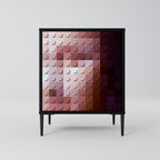 CONSTRUCTIVE ART Sideboard mit 1 Tür in Schwarz