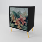 HEAVENLY BLOOM Sideboard mit 1 Tür in Schwarz