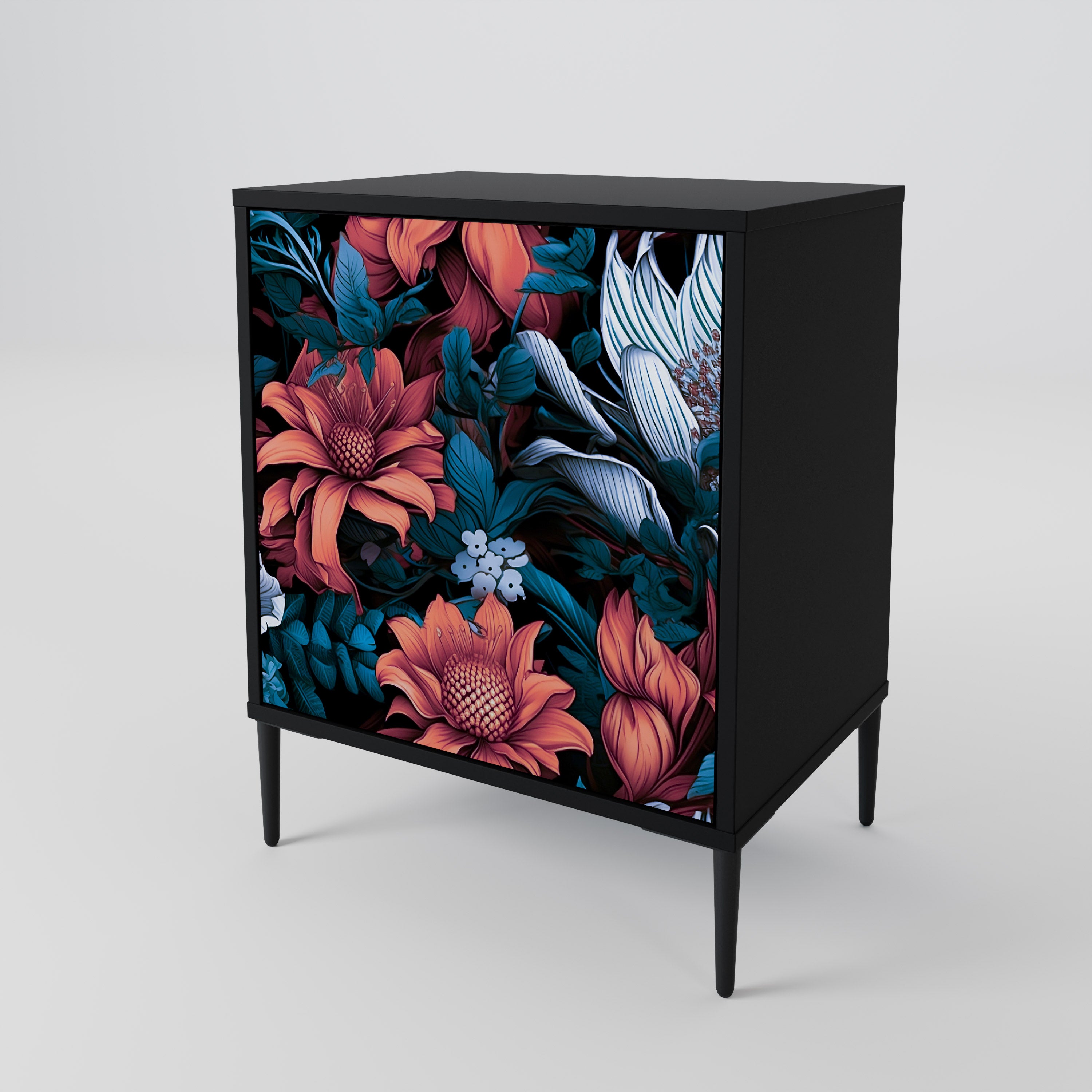 ETHEREAL BLOSSOMS 1-Door Sideboard