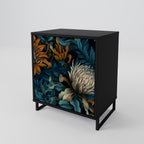 MORNING BLOOM Sideboard mit 1 Tür in Schwarz
