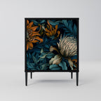 MORNING BLOOM Sideboard mit 1 Tür in Schwarz