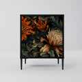 DAWN BLOOM Sideboard mit 1 Tür in Schwarz