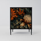 DAWN BLOOM Sideboard mit 1 Tür in Schwarz
