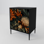 DAWN BLOOM Sideboard mit 1 Tür in Schwarz
