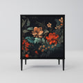 IMAGINARY BLOSSOM Sideboard mit 1 Tür in Schwarz