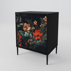 IMAGINARY BLOSSOM Sideboard mit 1 Tür in Schwarz
