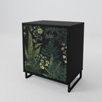 FERN FLOWERS Sideboard mit 1 Tür in Schwarz
