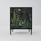 FERN FLOWERS Sideboard mit 1 Tür in Schwarz