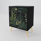 FERN FLOWERS Sideboard mit 1 Tür in Schwarz