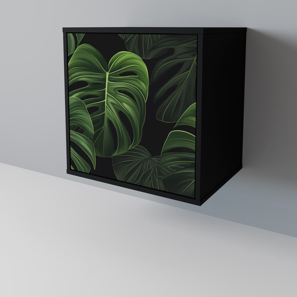 INFINITE MONSTERA Sideboard mit 1 Tür in Schwarz