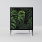 INFINITE MONSTERA Sideboard mit 1 Tür in Schwarz