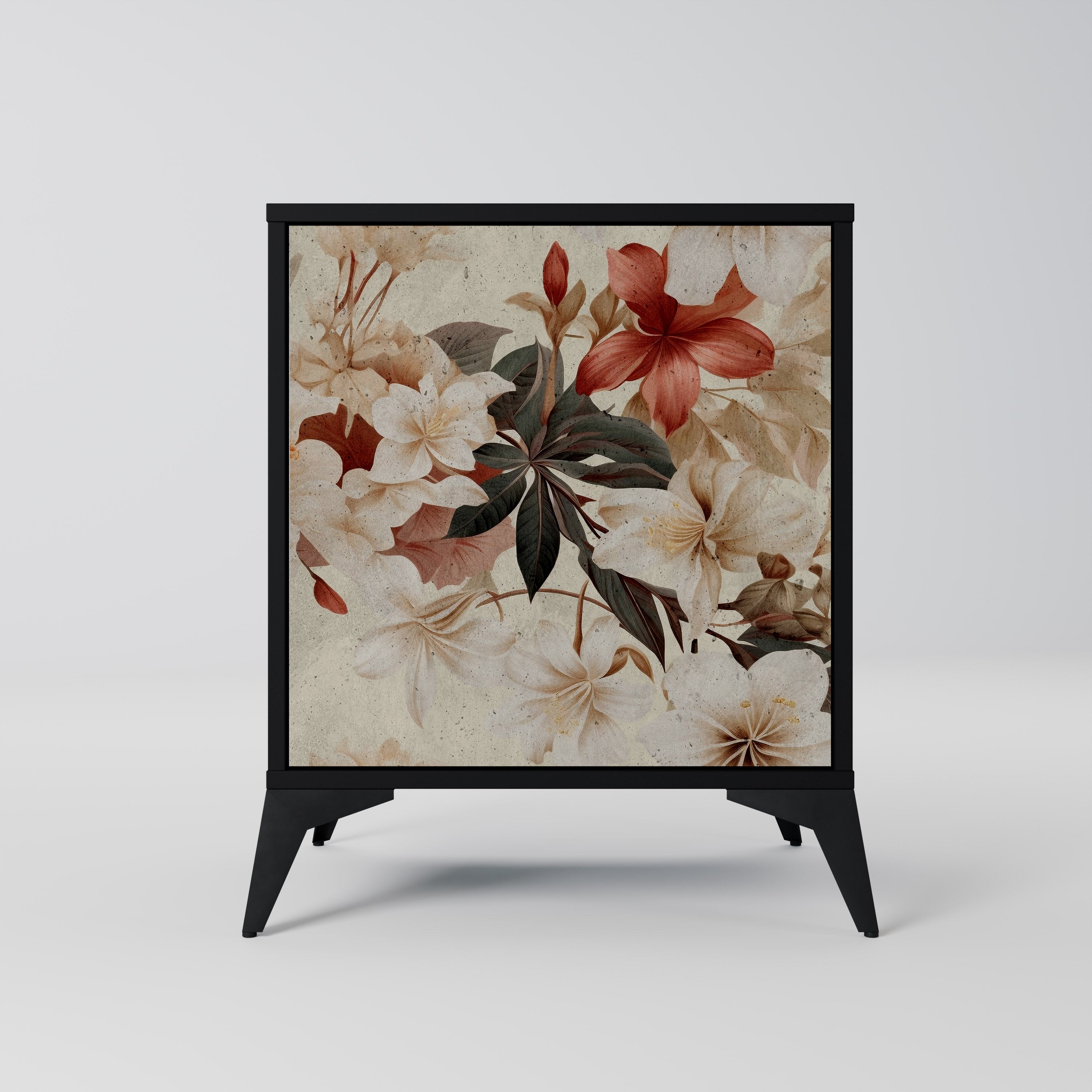 PETAL HARMONY Sideboard mit 1 Tür in Schwarz