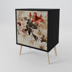 PETAL HARMONY Sideboard mit 1 Tür in Schwarz