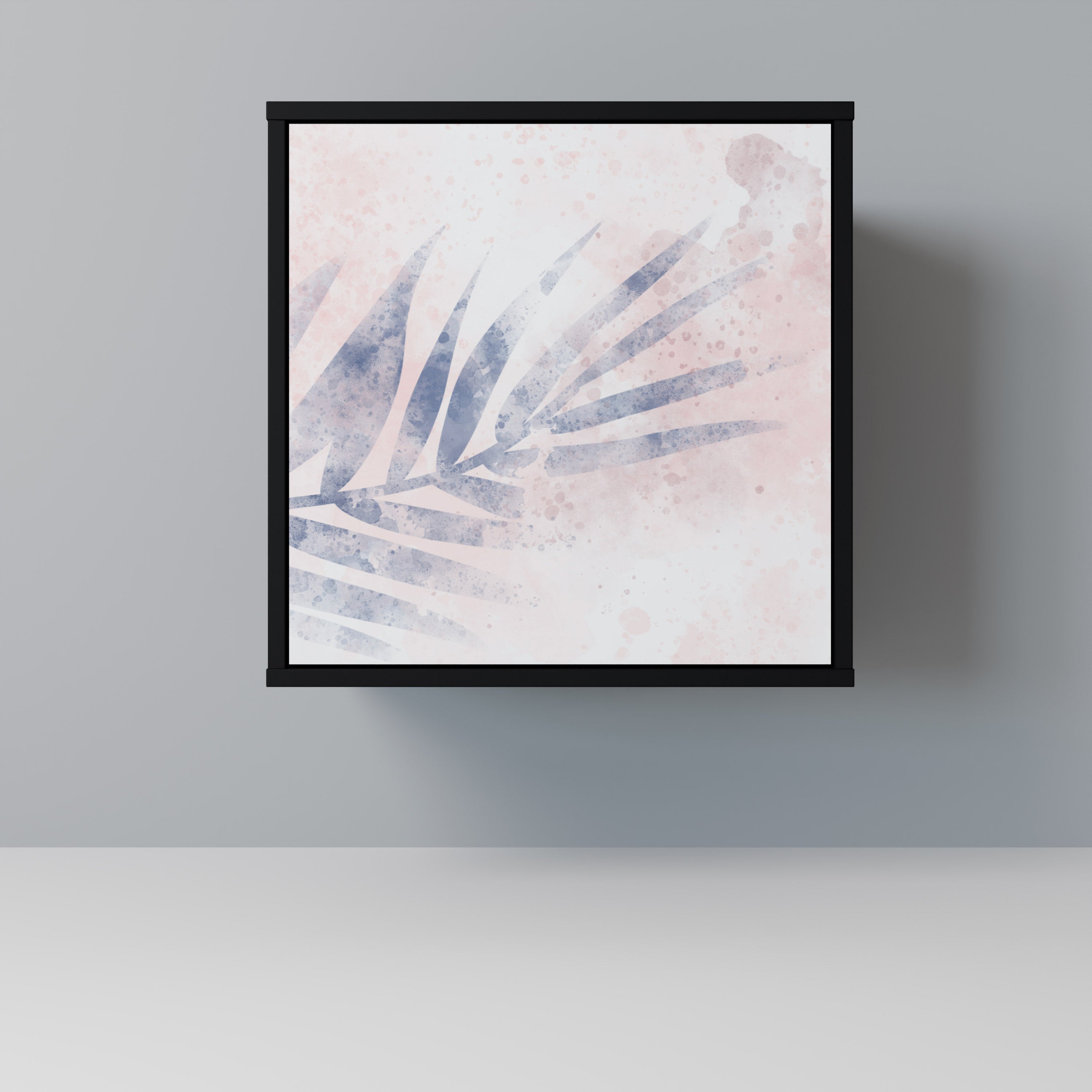 TIMELESS FLOAT Sideboard mit 1 Tür in Schwarz