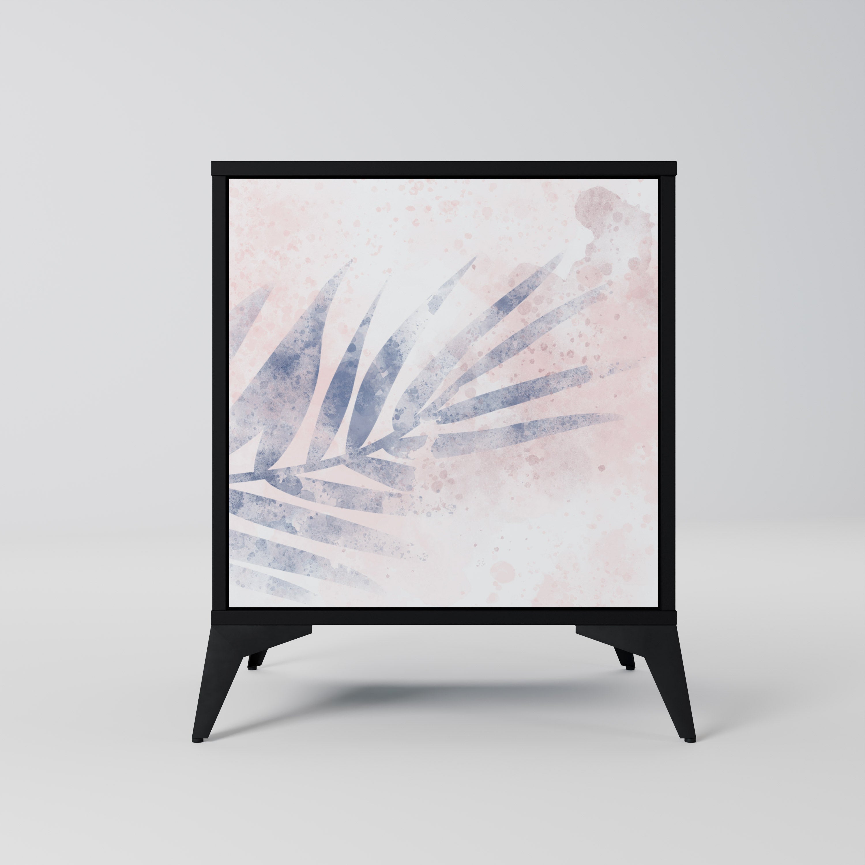 TIMELESS FLOAT Sideboard mit 1 Tür in Schwarz