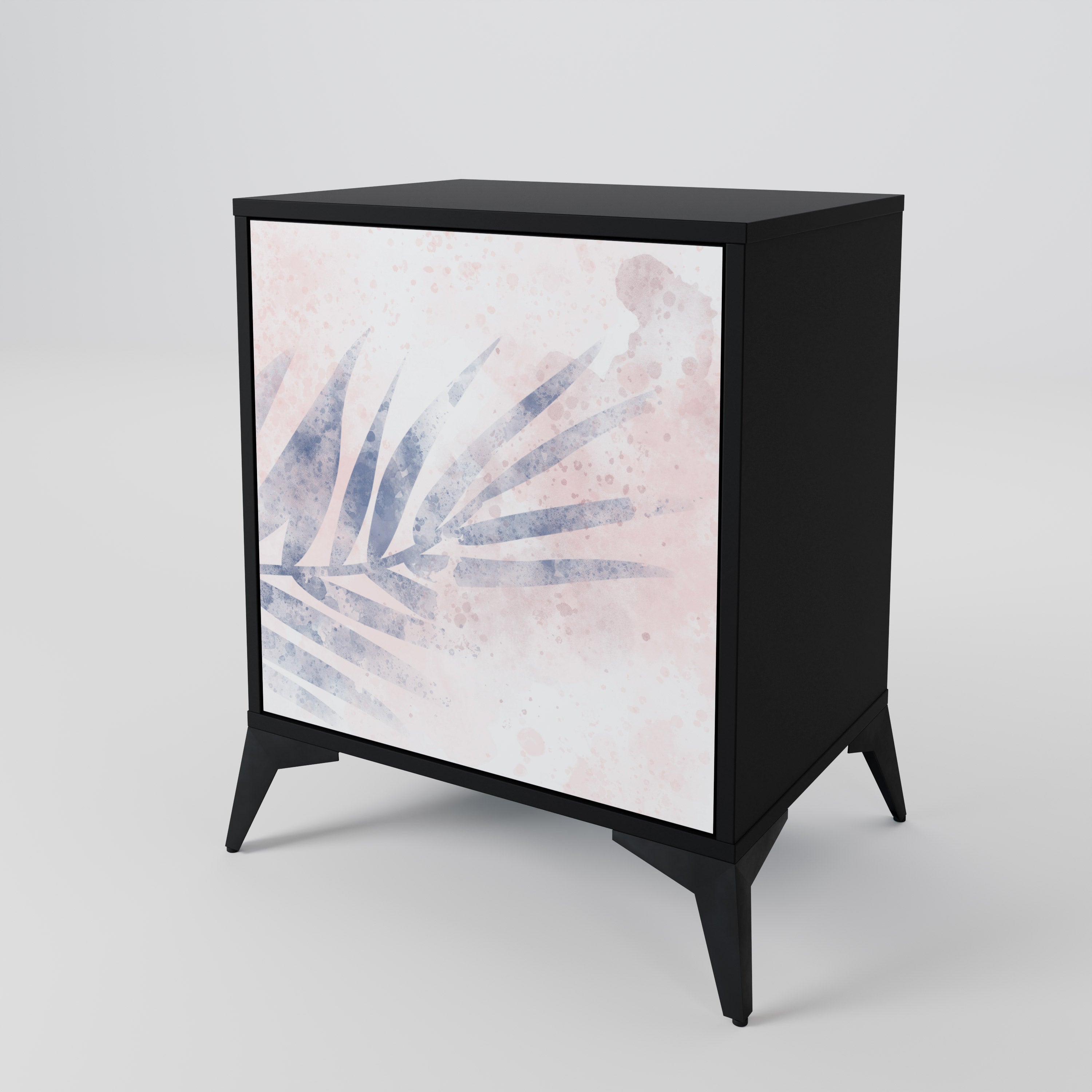 TIMELESS FLOAT Sideboard mit 1 Tür in Schwarz