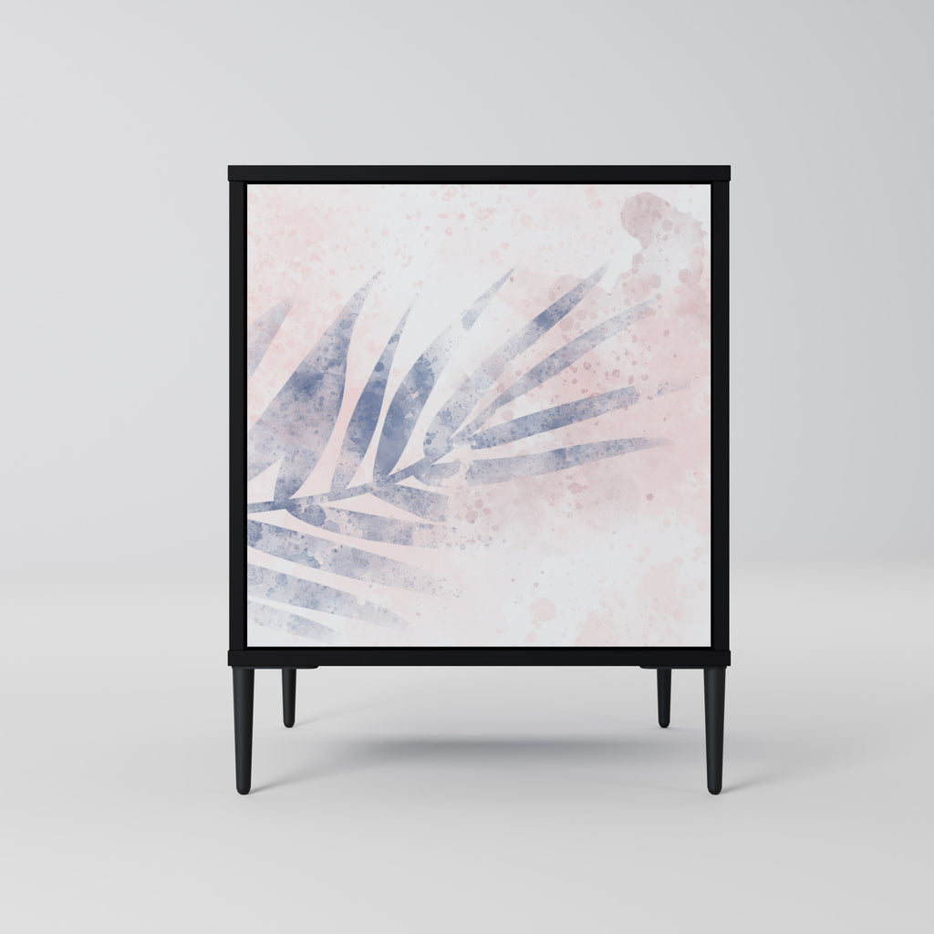 TIMELESS FLOAT Sideboard mit 1 Tür in Schwarz