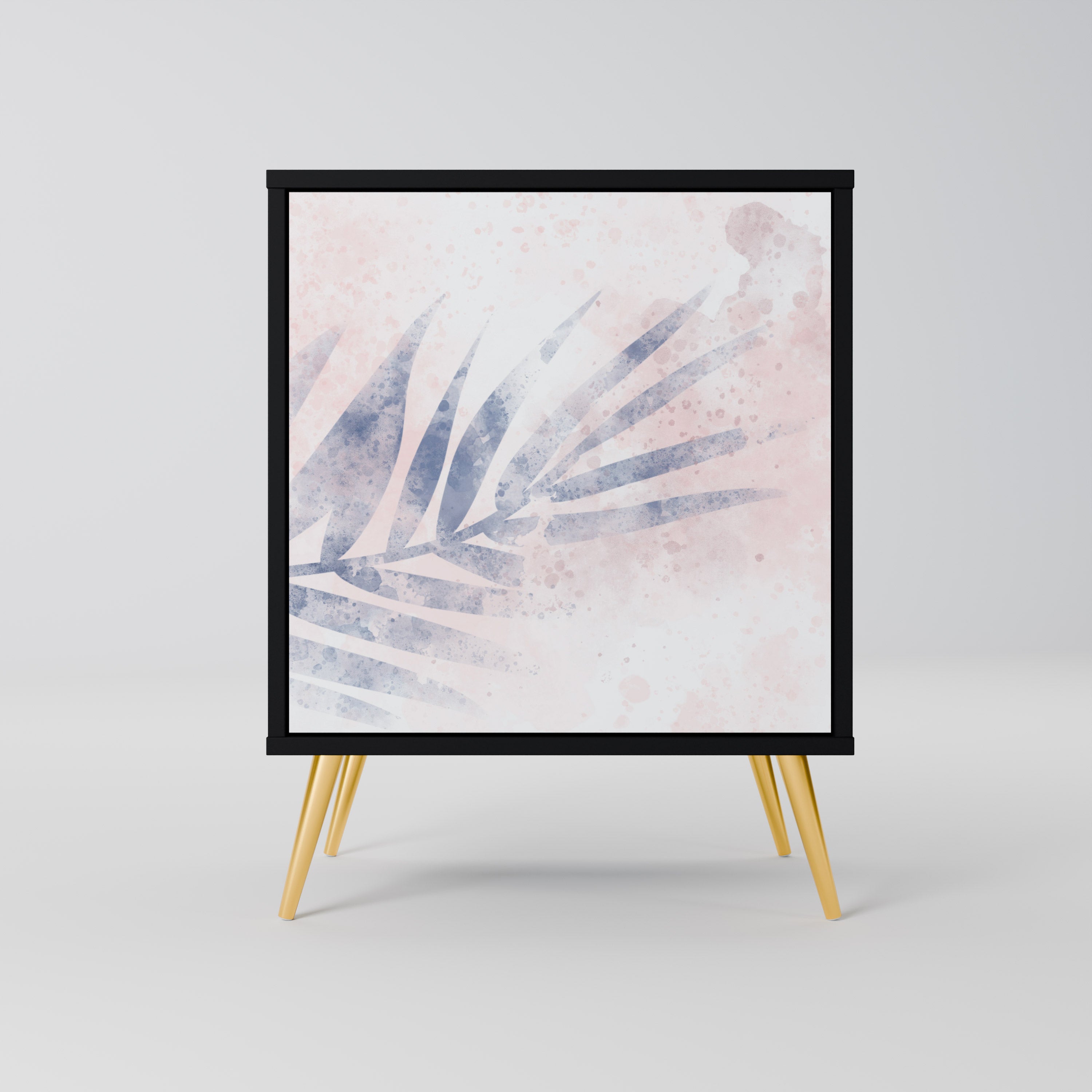 TIMELESS FLOAT Sideboard mit 1 Tür in Schwarz