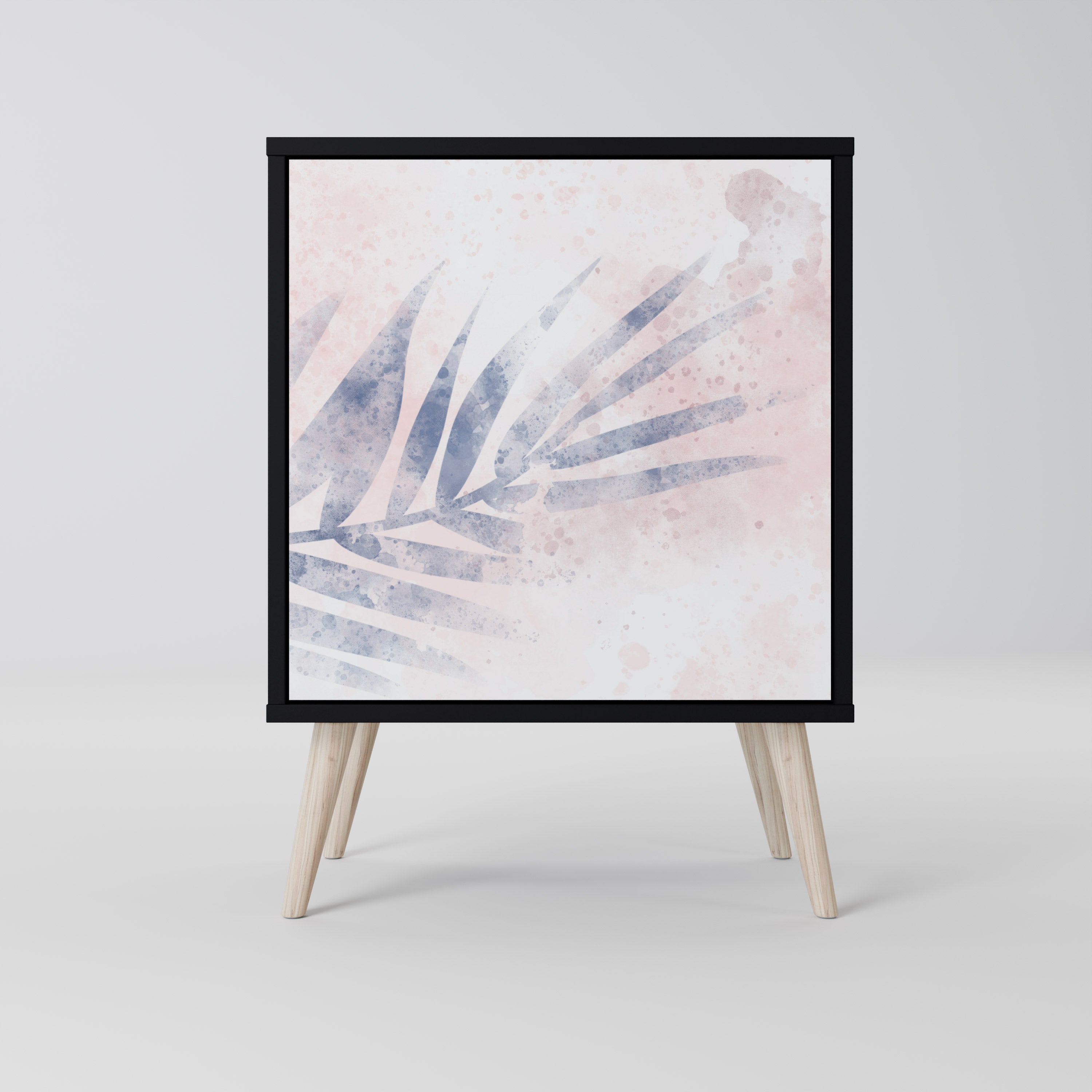 TIMELESS FLOAT Sideboard mit 1 Tür in Schwarz