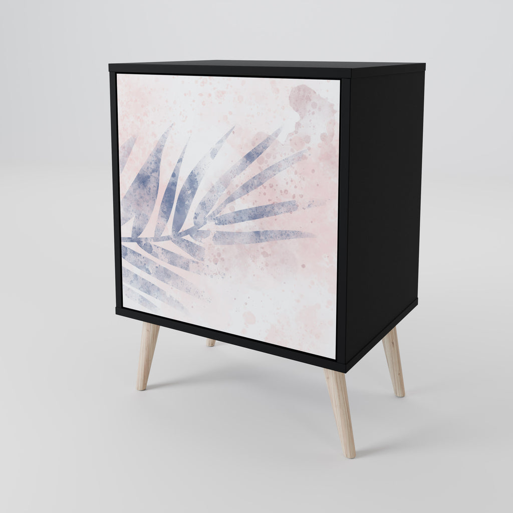 TIMELESS FLOAT Sideboard mit 1 Tür in Schwarz