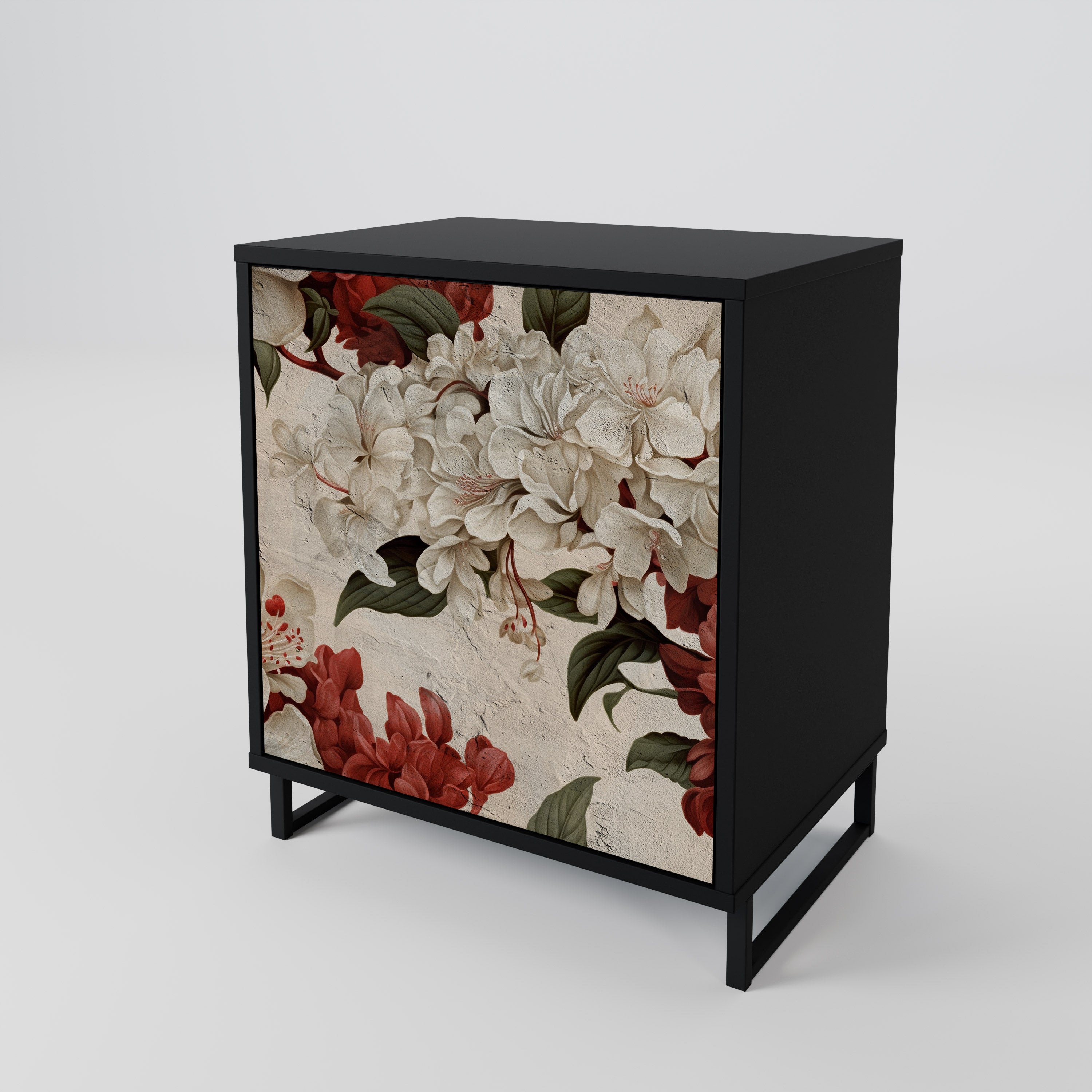 EPHEMERAL DAYS Sideboard mit 1 Tür in Schwarz