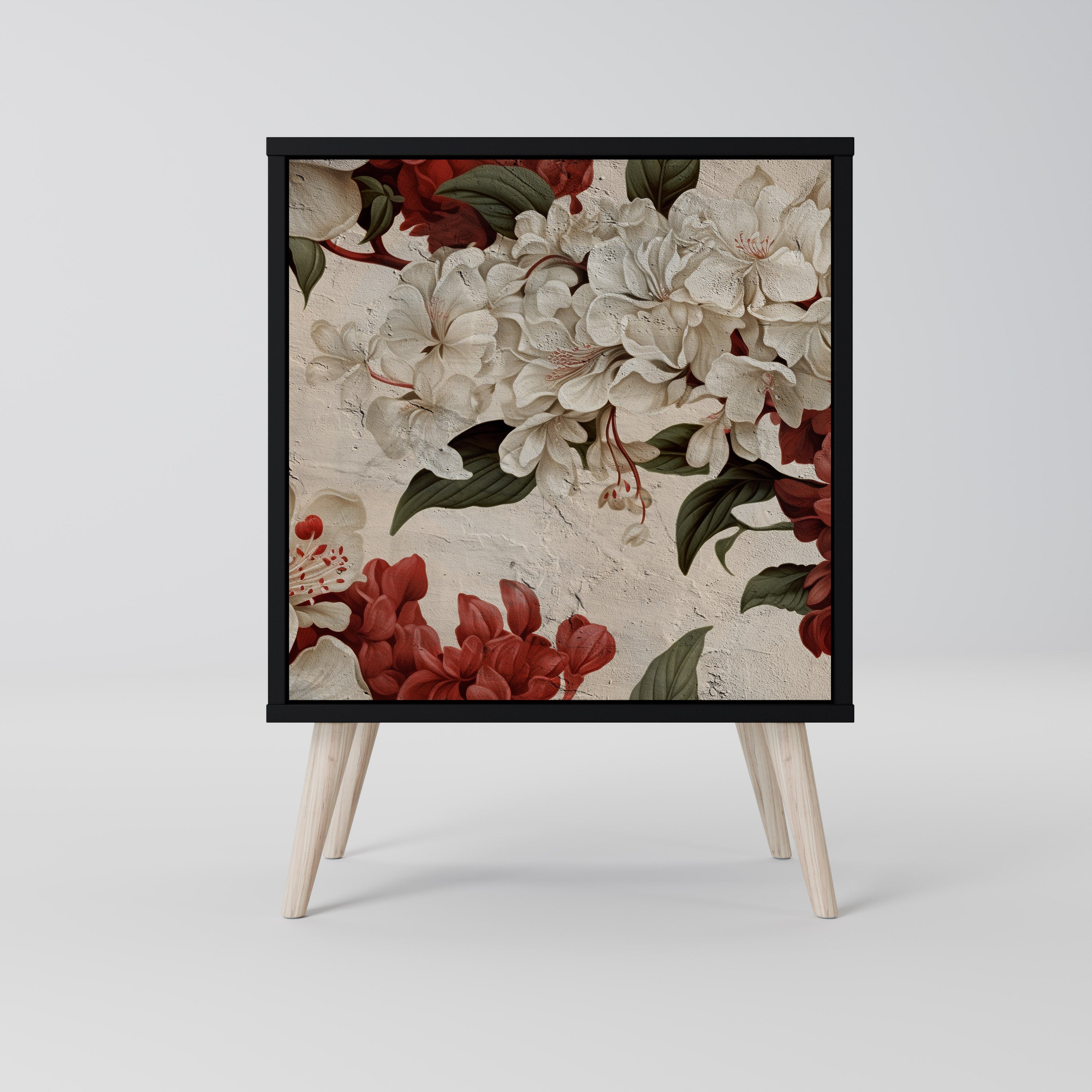 EPHEMERAL DAYS Sideboard mit 1 Tür in Schwarz