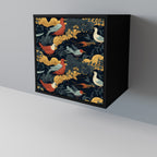 FOWLY DAZE Sideboard mit 1 Tür in Schwarz