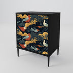 FOWLY DAZE Sideboard mit 1 Tür in Schwarz