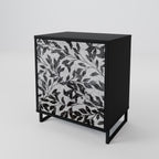 CHARCOAL SPROUT Sideboard mit 1 Tür in Schwarz