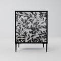 CHARCOAL SPROUT Sideboard mit 1 Tür in Schwarz