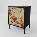 BLOOMING HARMONY Sideboard mit 1 Tür in Schwarz