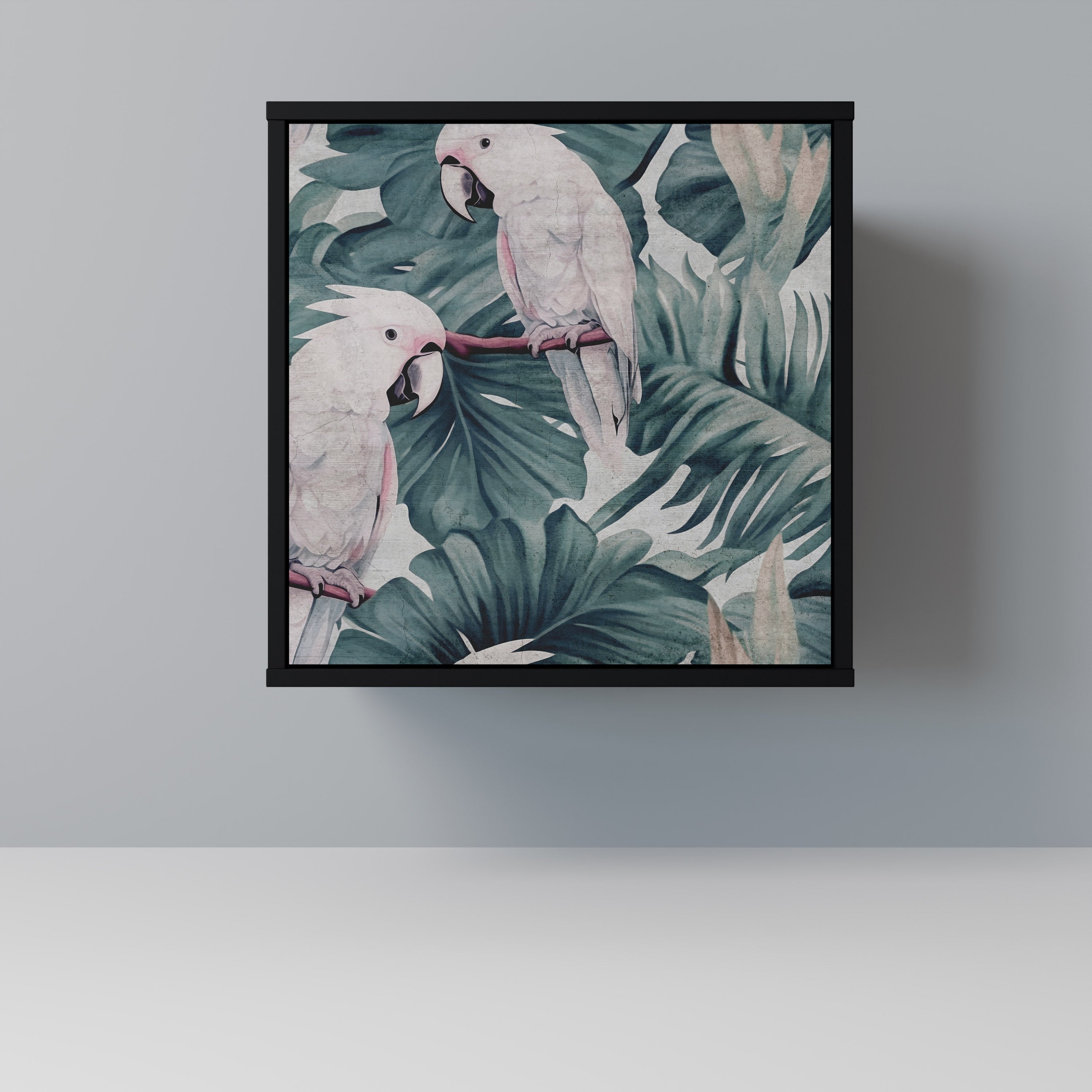 POPINJAY LOOK Sideboard mit 1 Tür in Schwarz