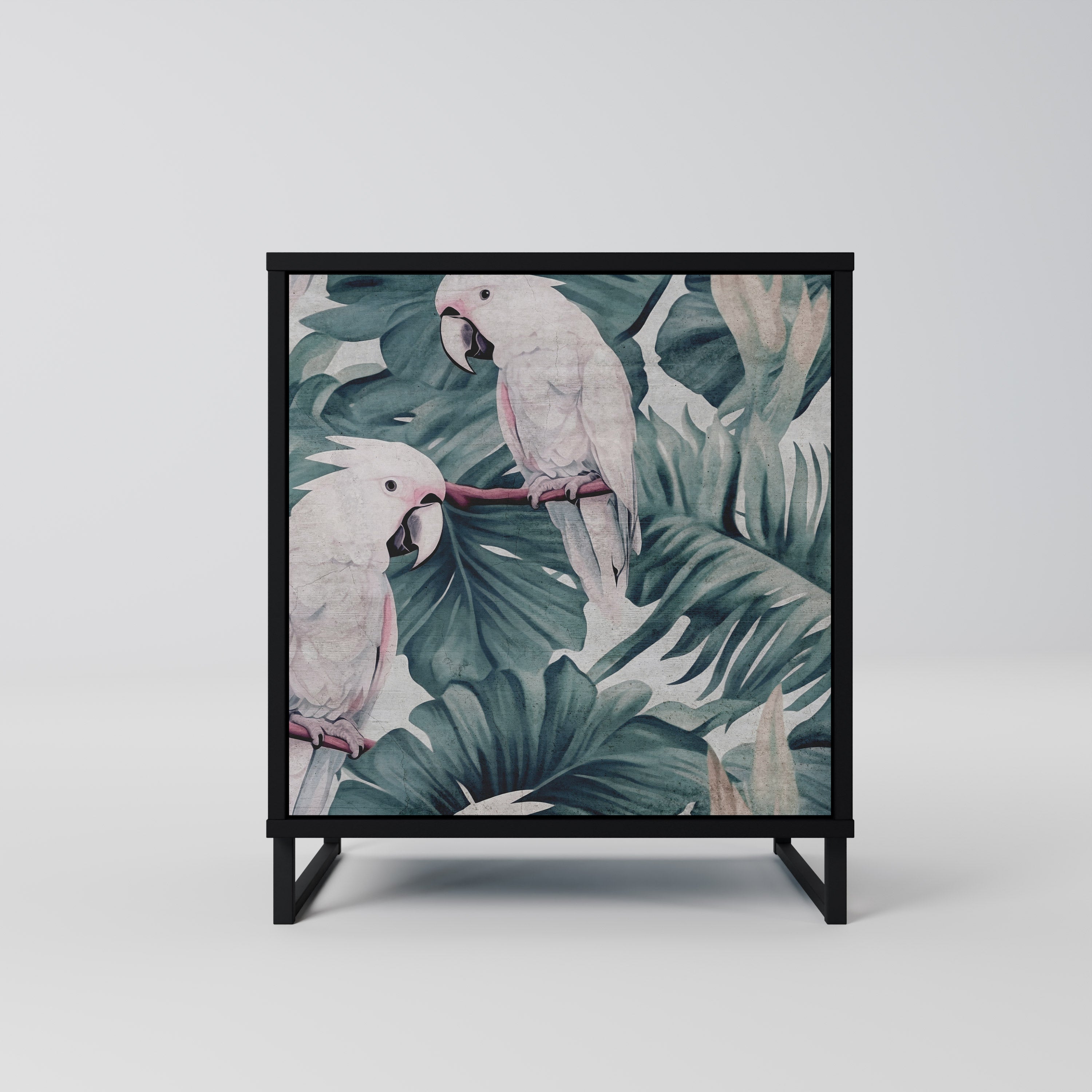 POPINJAY LOOK Sideboard mit 1 Tür in Schwarz