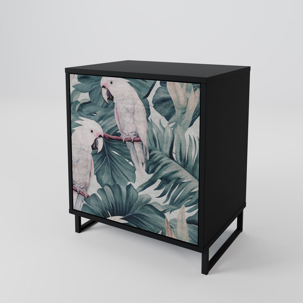 POPINJAY LOOK Sideboard mit 1 Tür in Schwarz