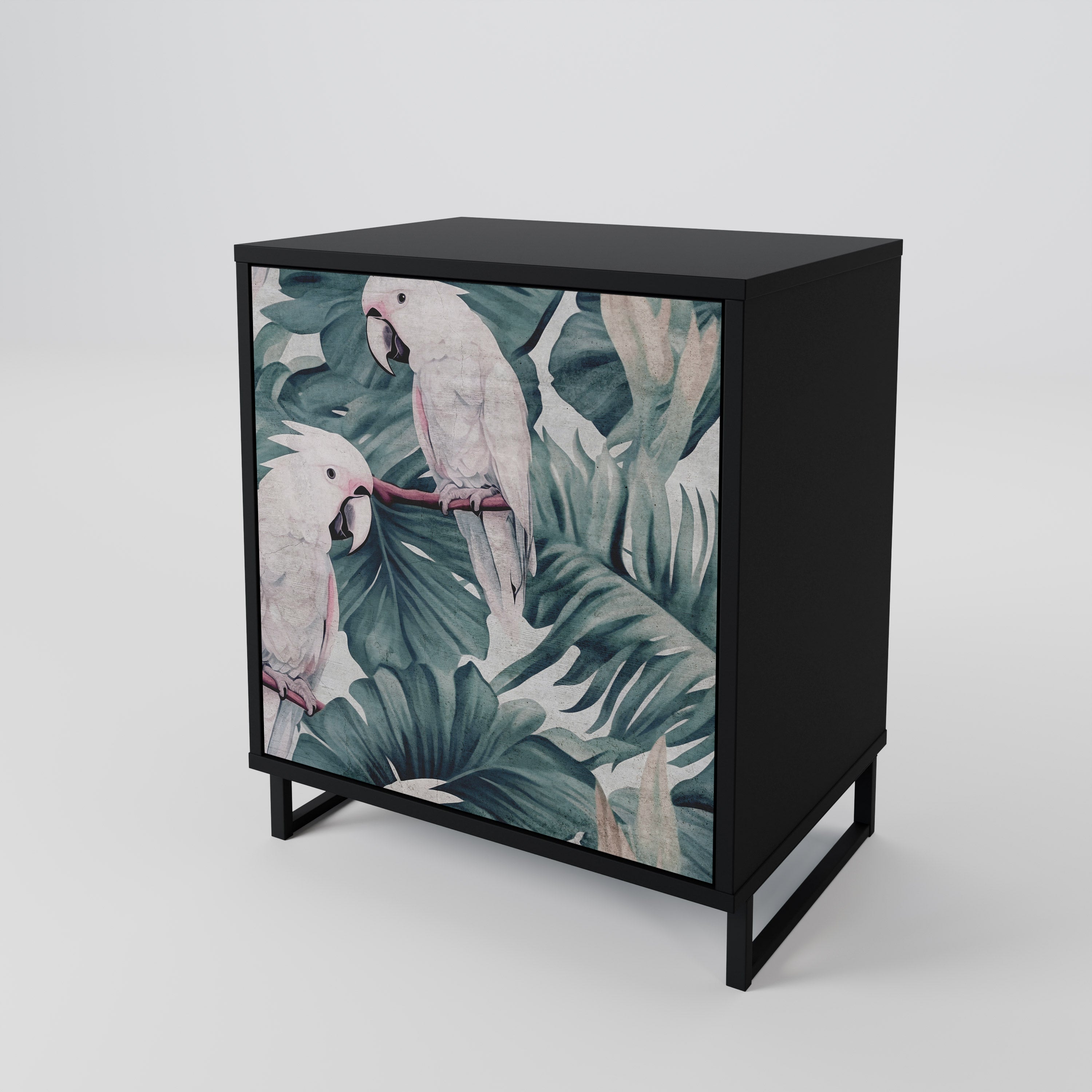 POPINJAY LOOK Sideboard mit 1 Tür in Schwarz