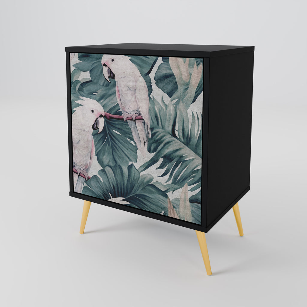 POPINJAY LOOK Sideboard mit 1 Tür in Schwarz