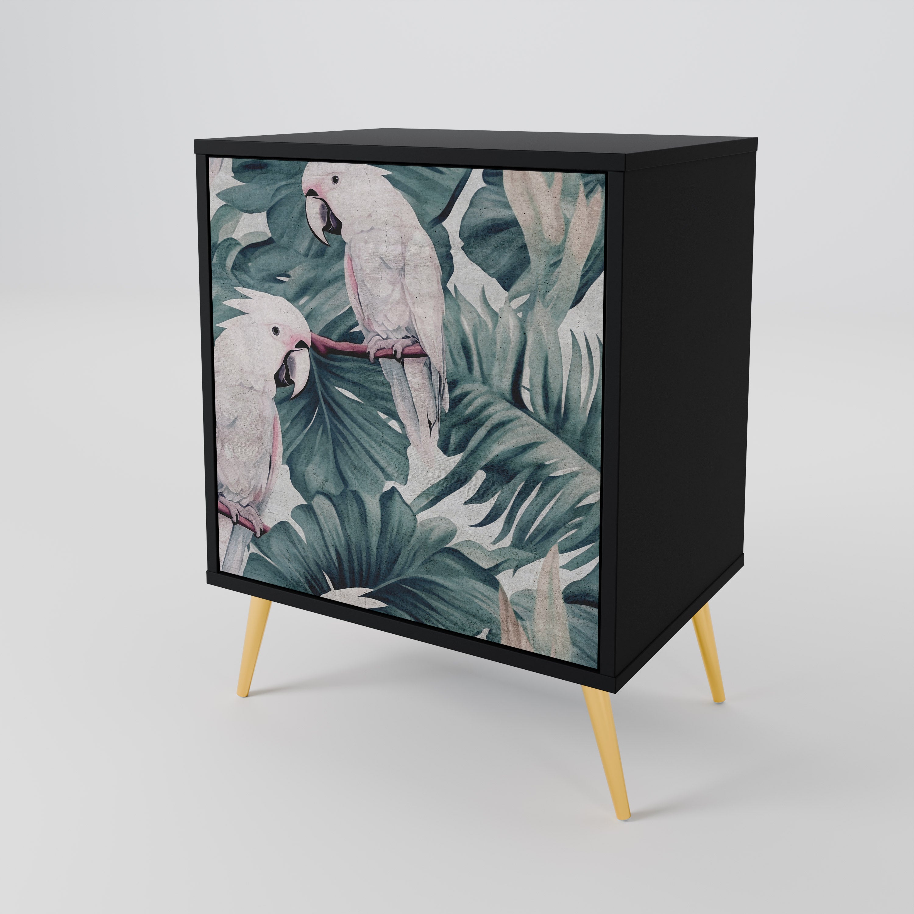 POPINJAY LOOK Sideboard mit 1 Tür in Schwarz