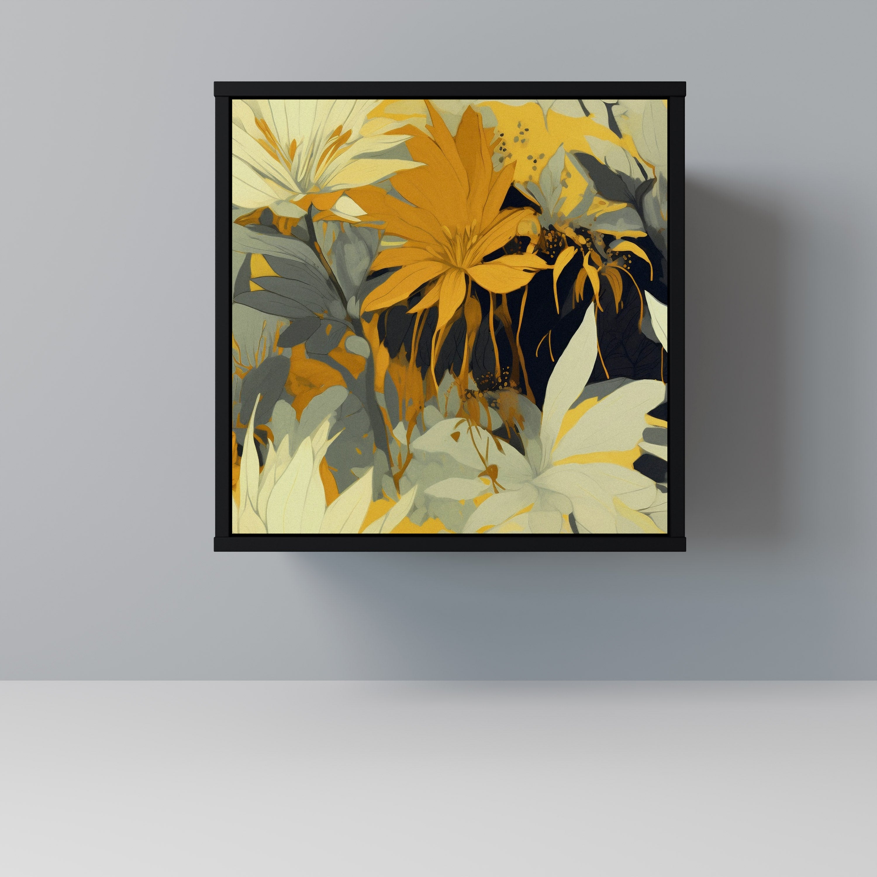 SUNKISSED LILY Sideboard mit 1 Tür in Schwarz