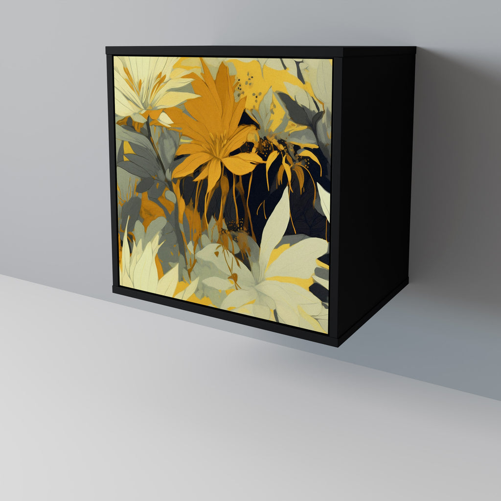 SUNKISSED LILY Sideboard mit 1 Tür in Schwarz
