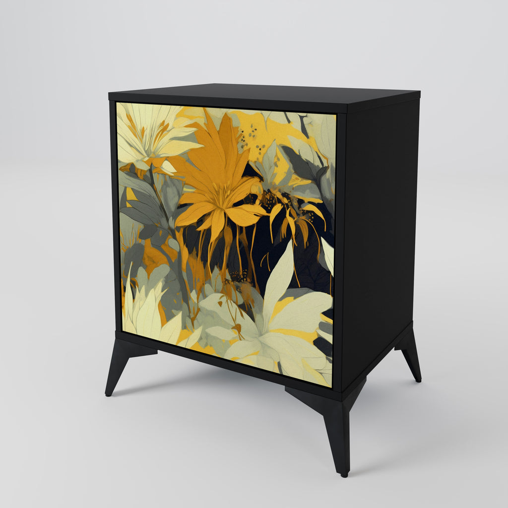 SUNKISSED LILY Sideboard mit 1 Tür in Schwarz