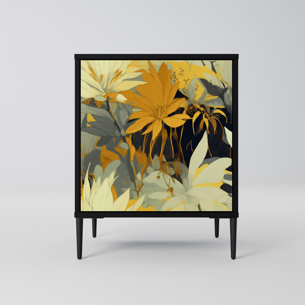 SUNKISSED LILY Sideboard mit 1 Tür in Schwarz