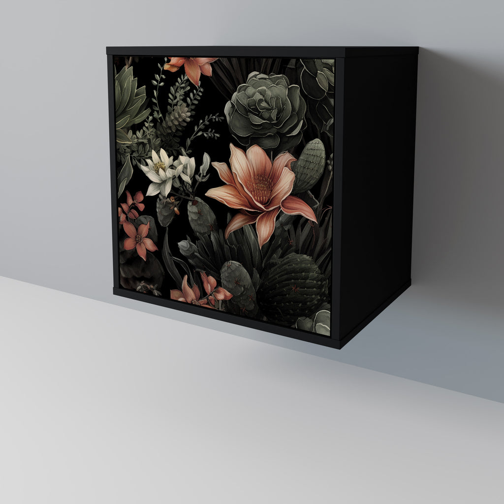 SECRET VERDURE Sideboard mit 1 Tür in Schwarz