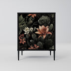 SECRET VERDURE Sideboard mit 1 Tür in Schwarz