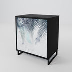 PALM VEIL Sideboard mit 1 Tür in Schwarz