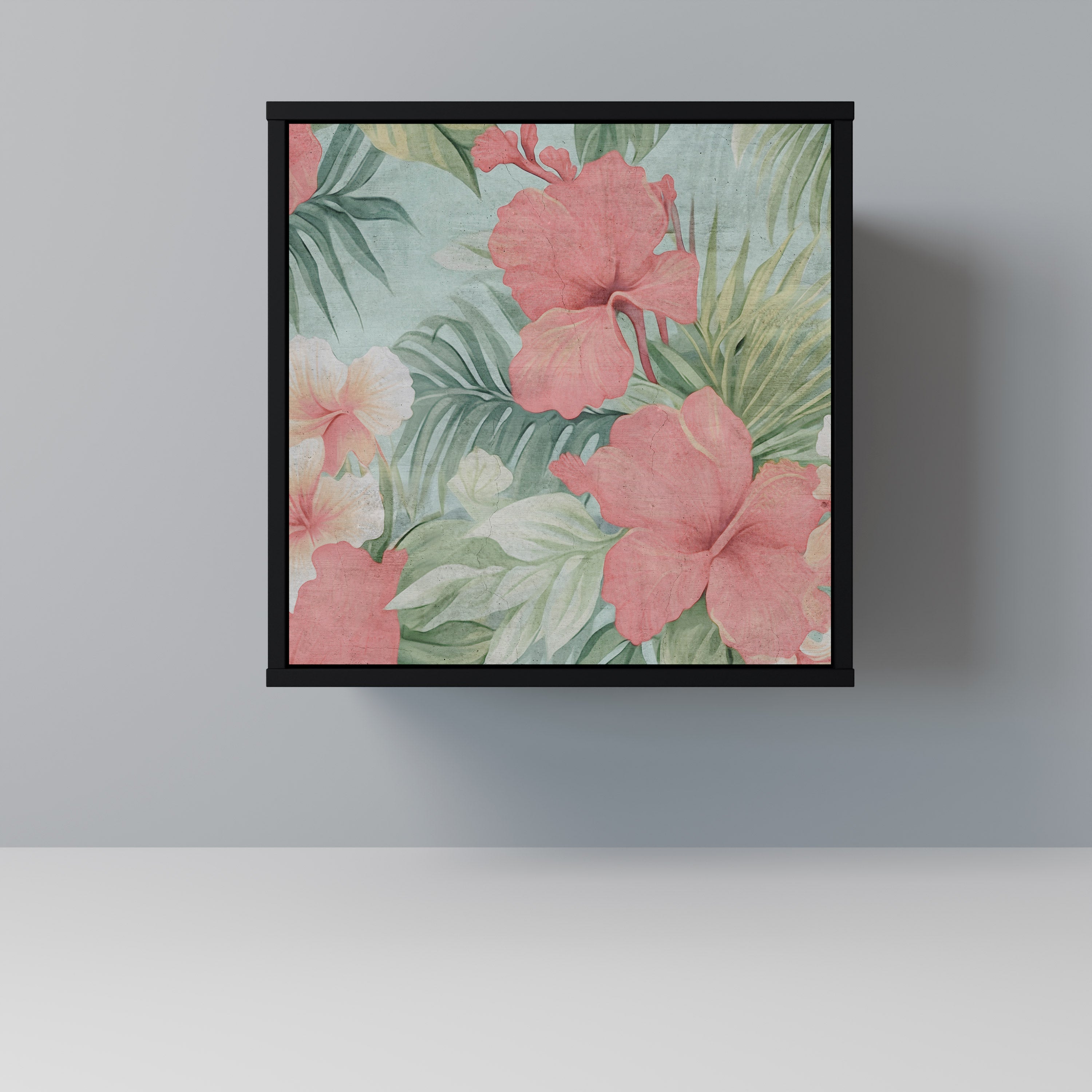 HAWAIIAN SPIRIT Sideboard mit 1 Tür in Schwarz