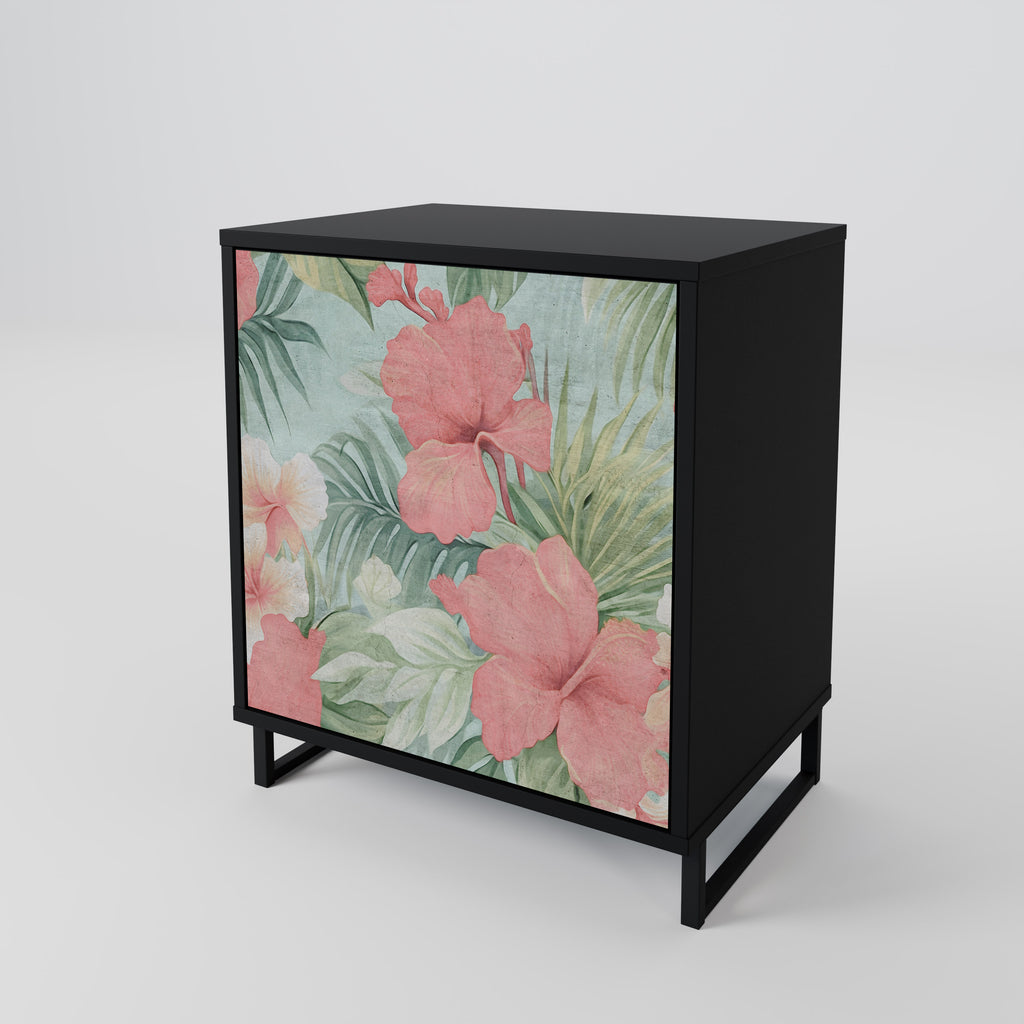 HAWAIIAN SPIRIT Sideboard mit 1 Tür in Schwarz